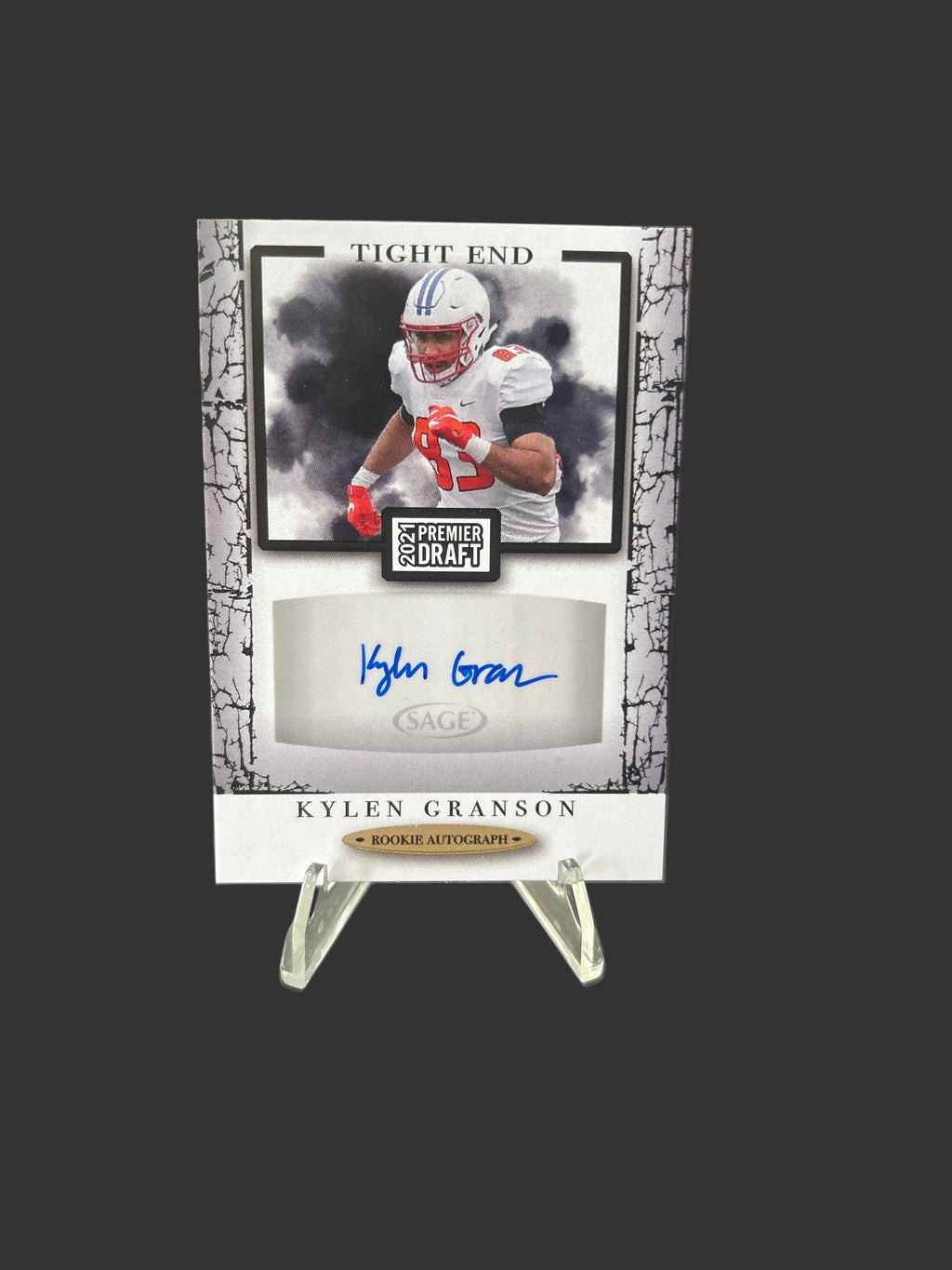 2021 Sage Premier Draft - Autographs #A106 Kylen Granson - Indianapolis Colts