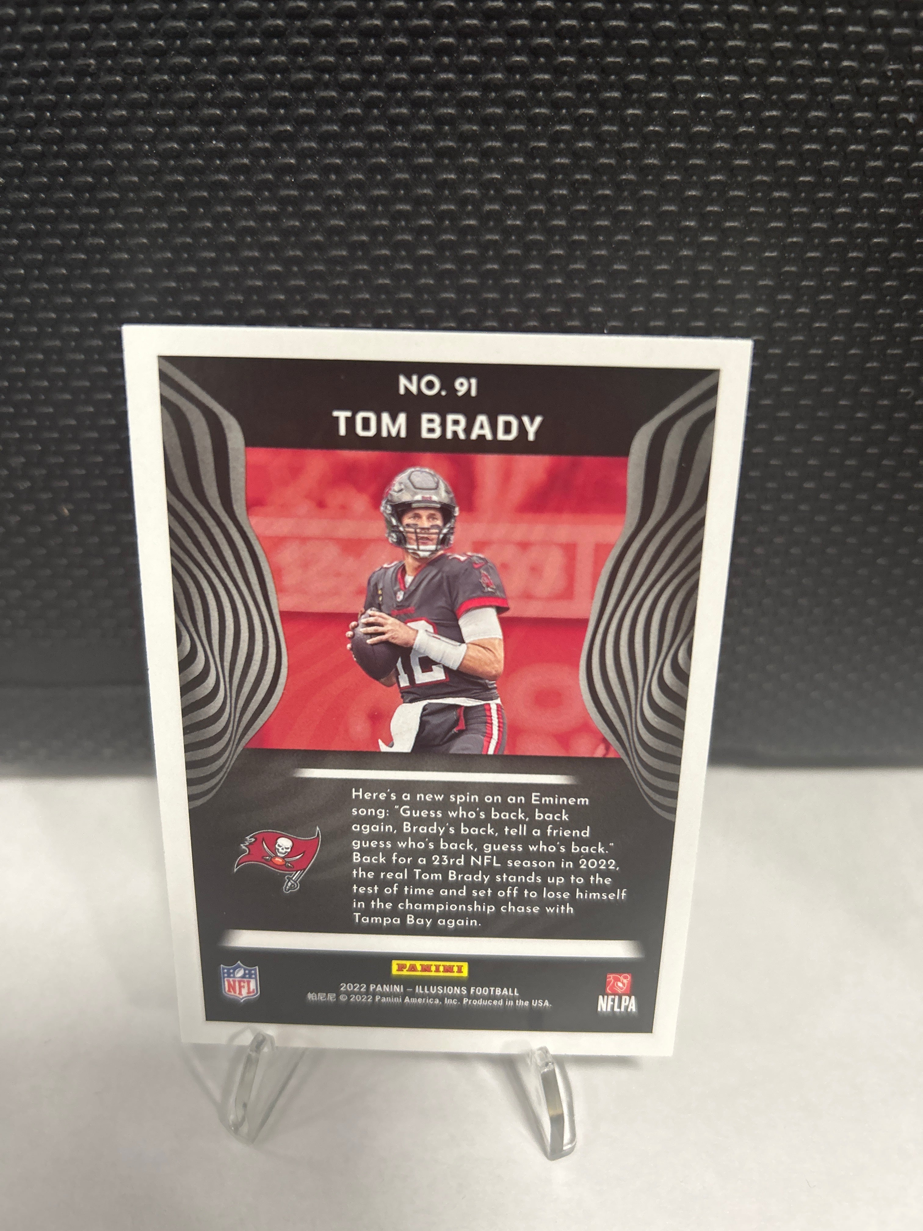 2022 Panini Illusions TOM BRADY #91 Buccaneers