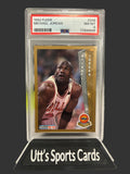 1992 FLEER #246 MICHAEL JORDAN PSA 8 FINALS AND LEAGUE MVP YEAR