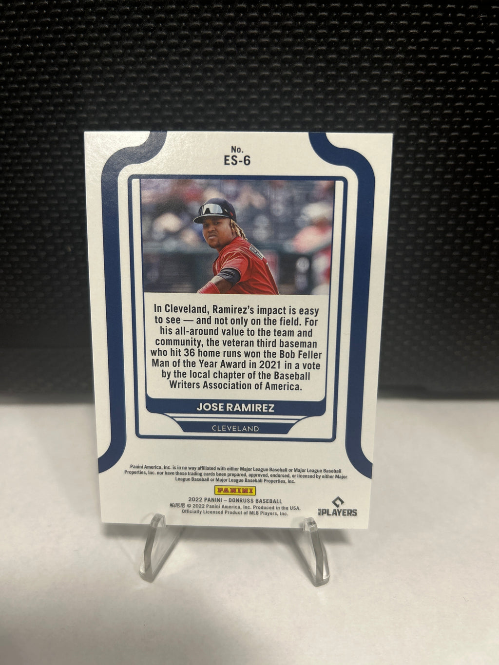 2022 Panini Donruss - Elite Series Jose Ramirez #ES-6 Rapture