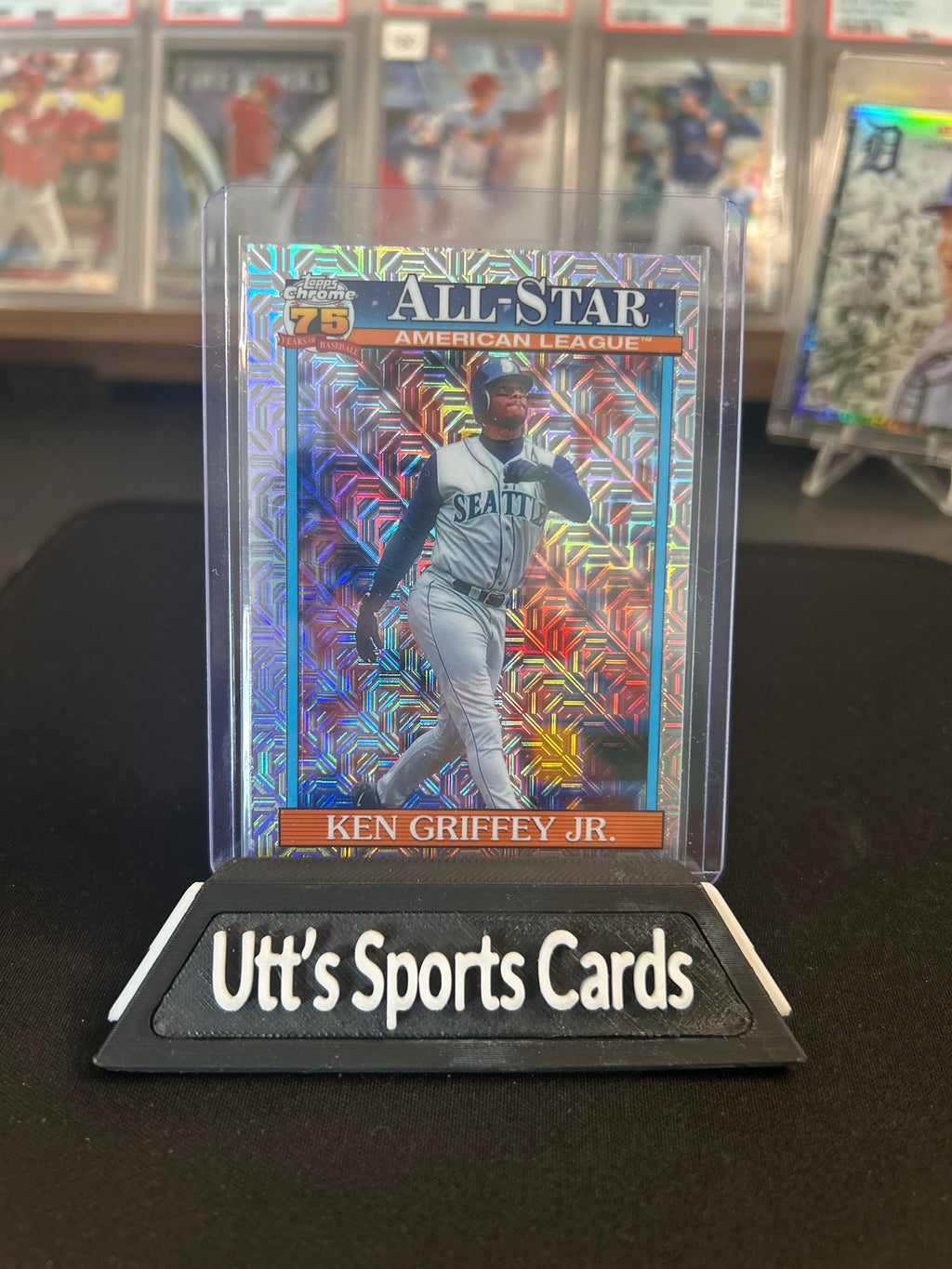 2026 Topps Series 2 Ken Griffey Jr 1991 All Star Chrome Mojo Refractor #91ASC-45