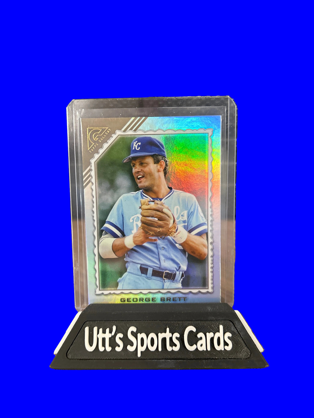 2022 Topps Gallery #194 Rainbow Foil George Brett -Kansas City Royals-