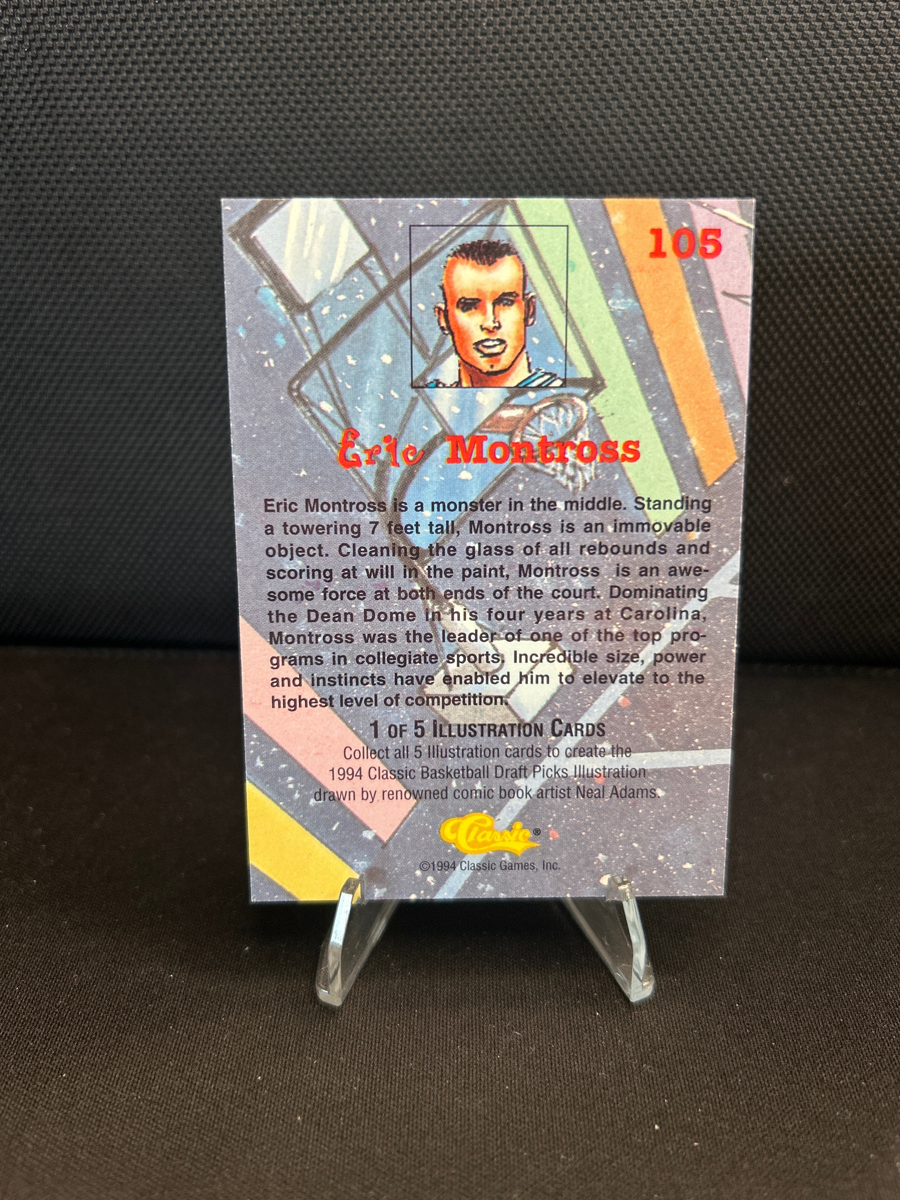 1994 Classic - Illustration Eric Montross #105 (RC) [gls0715]