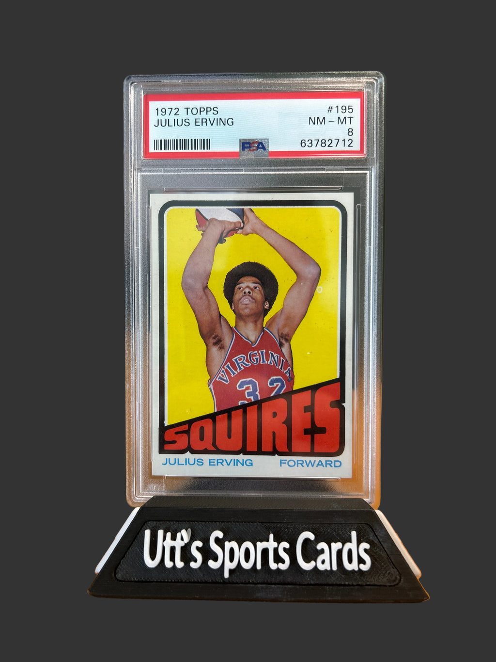 1972 Topps Rookie Julius Erving