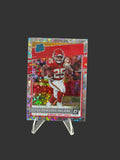 2020 Panini Optic Clyde Edwards-Helaire Disco Silver Rated Rookie /125