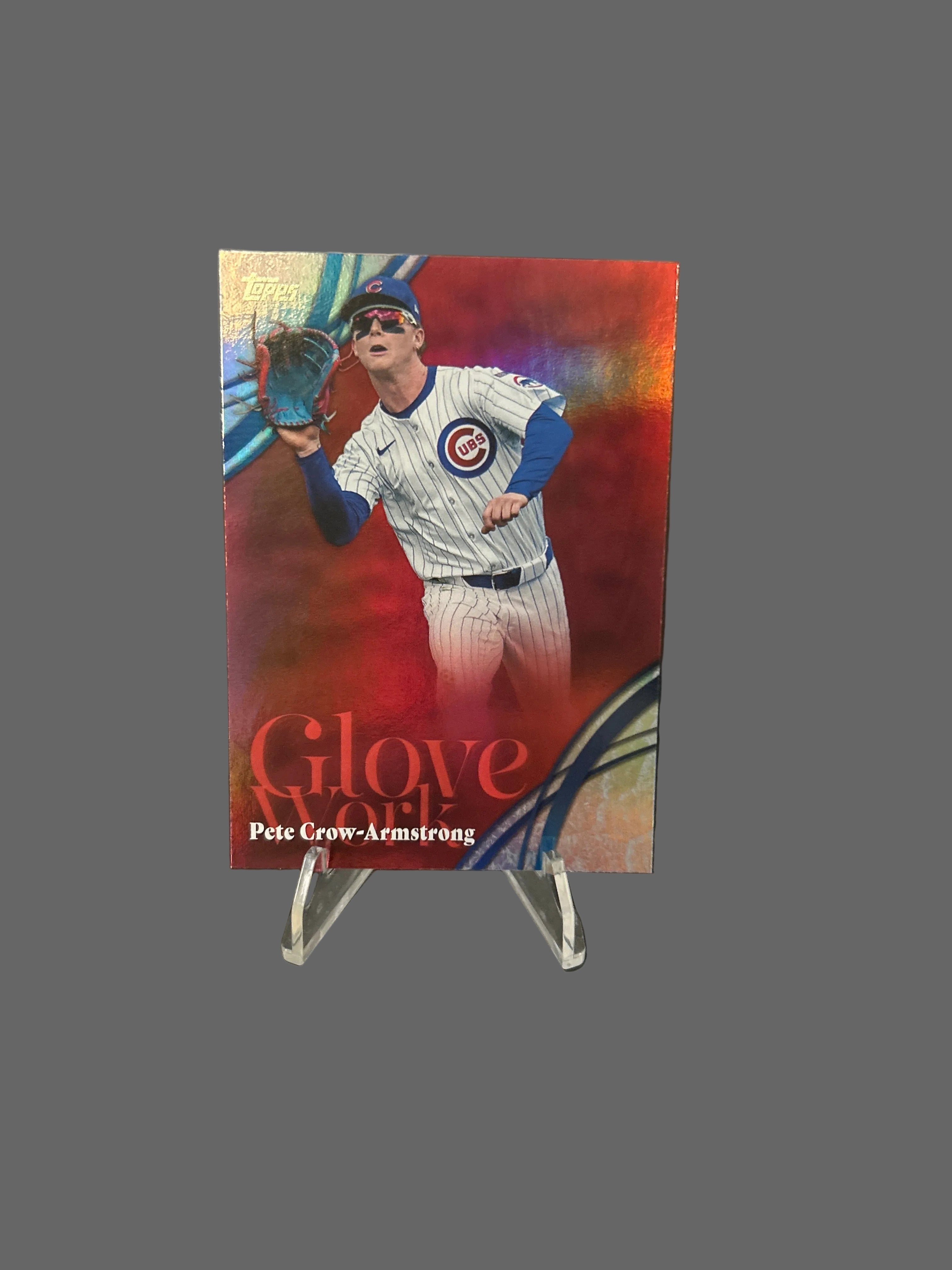 PETE CROW-ARMSTRONG 2026 Topps Series 2 Glove Work #GW-18 Cubs