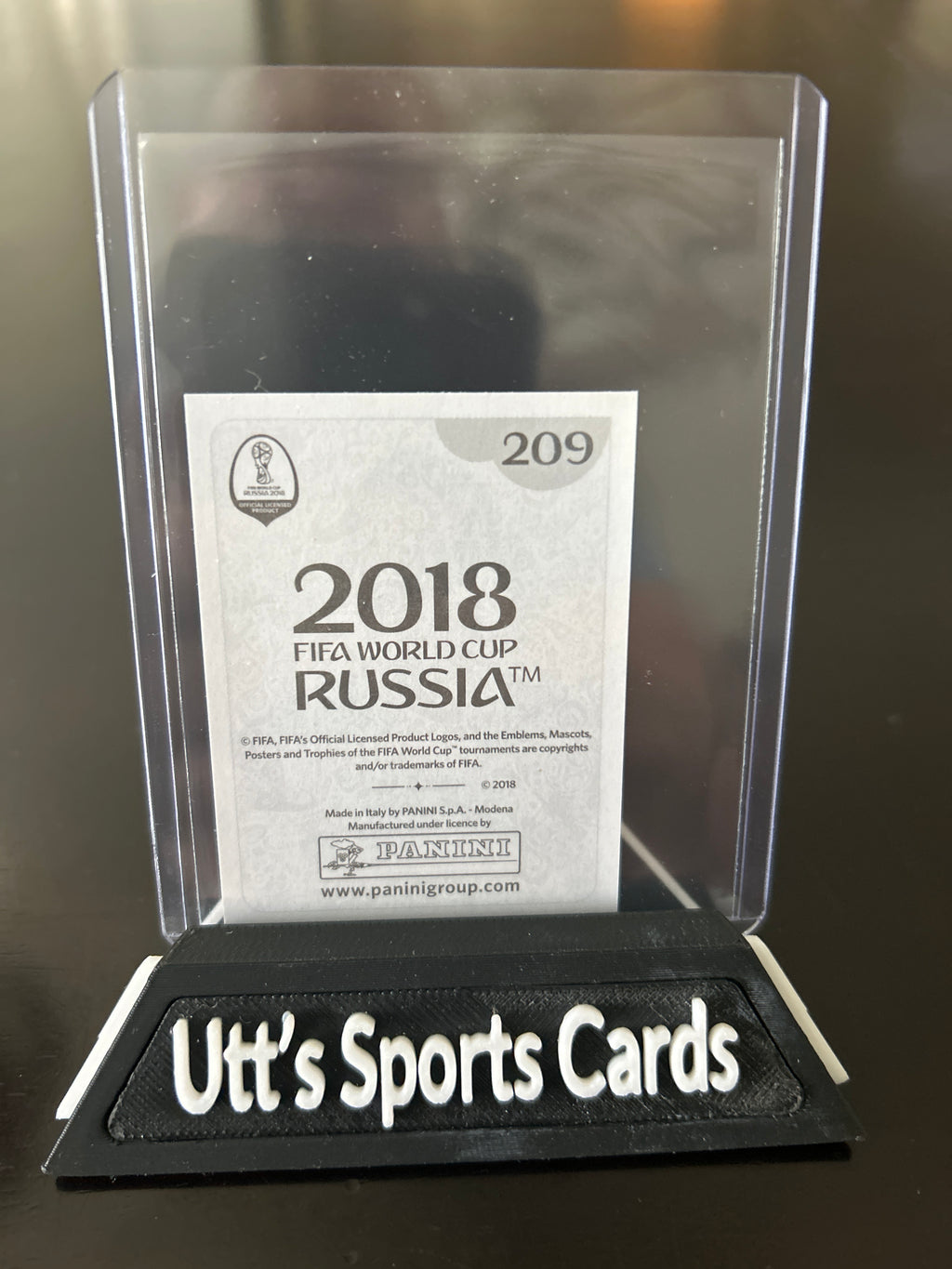 Kylian Mbappé | 2018 Panini FIFA World Cup Russia Sticker #209 France