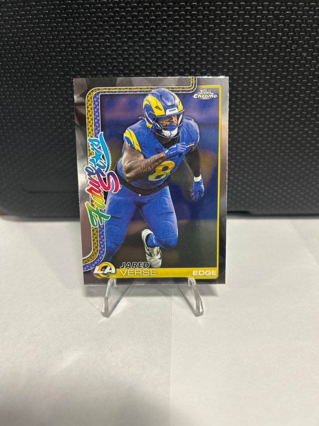 💥2025 Topps Chrome Football Jared Verse Future Stars #FS-24 Los Angeles Rams