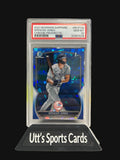 Spencer Jones 2023 Bowman Chrome SAPPHIRE 1ST #BCP-139 PSA 10 New York Yankees