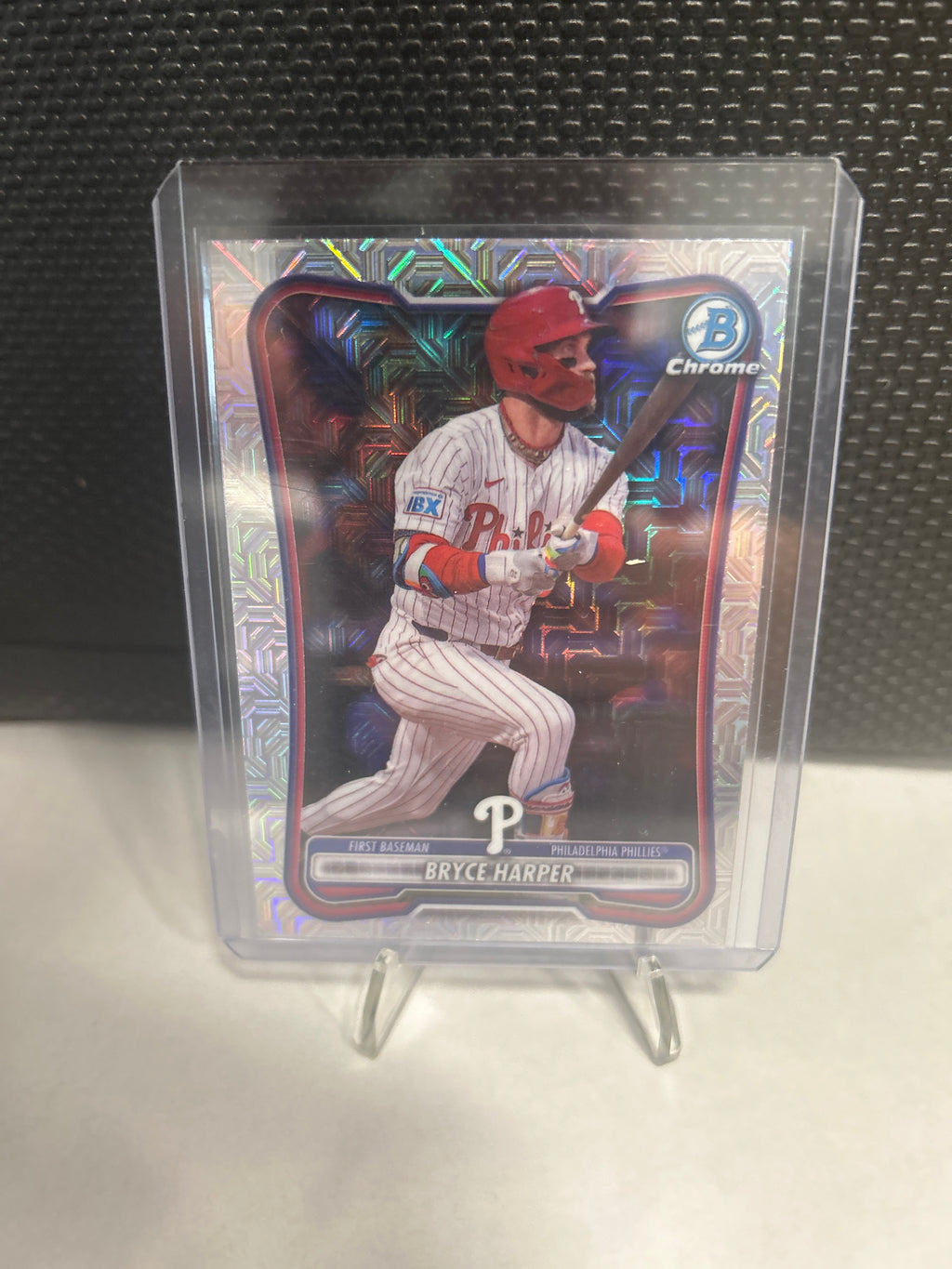 2026 Bowman - Bryce Harper Chrome Mojo Refractor Philadelphia Phillies #7
