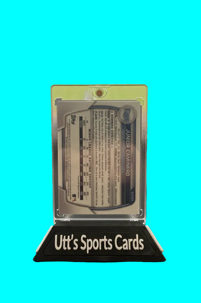 2023 Bowman Chrome Lunar Glow Refractor Junior Caminero