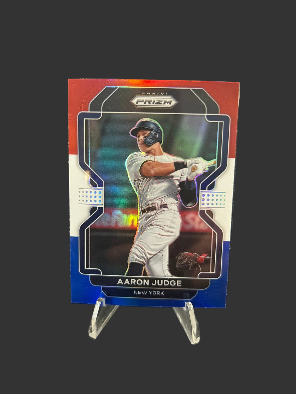 2022 Panini Prizm - Tier III Aaron Judge #239 Red White & Blue Prizm