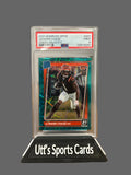 2021 Panini Donruss Optic Ja'Marr Chase Green Velocity Rookie RC #207 PSA 9 MINT