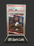 2024 Panini Absolute #102 Jayden Daniels Red And Blue PSA 10 RC Commanders