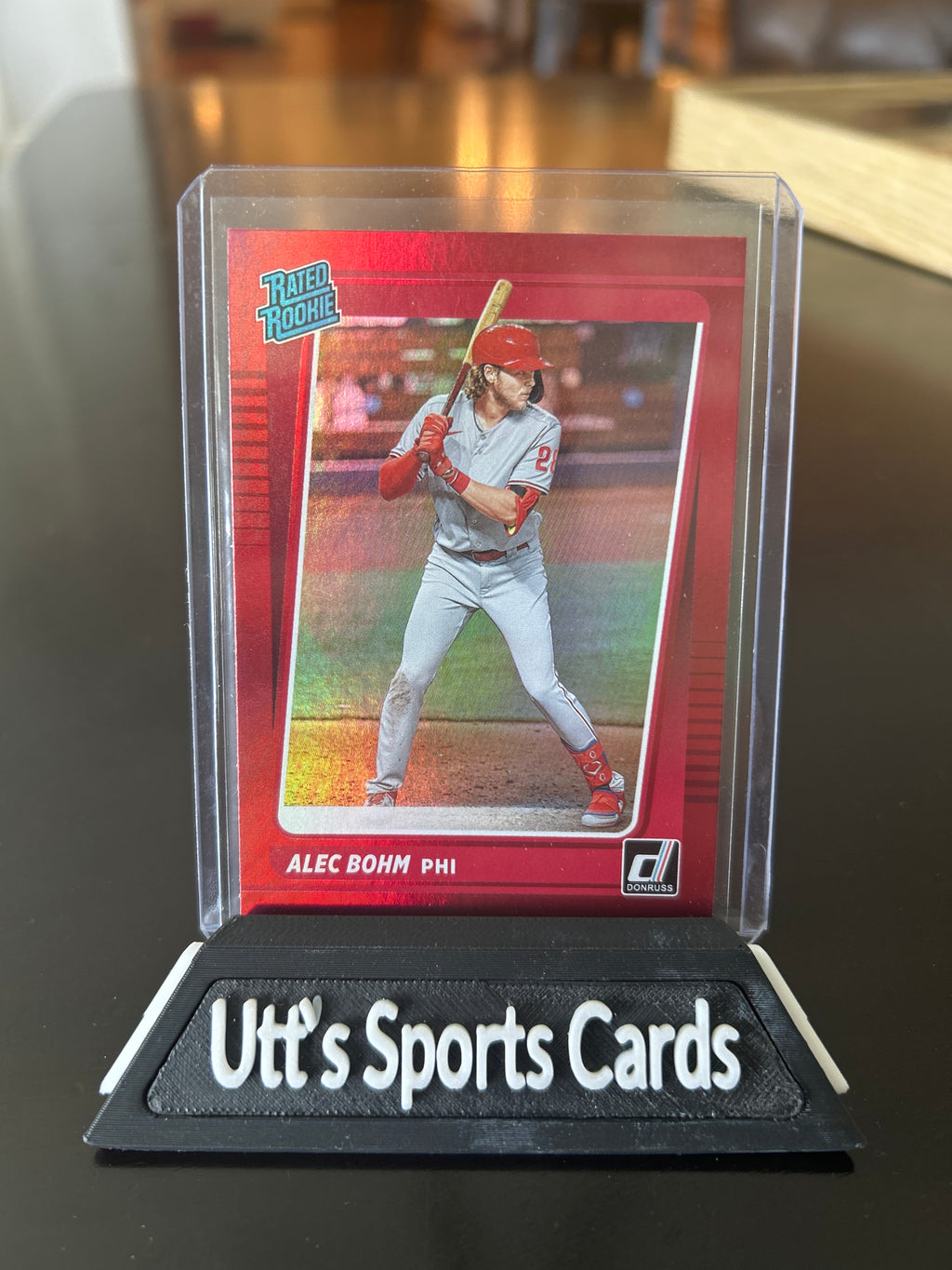 2021 Panini Donruss - Rated Rookies Alec Bohm #35 (RC)