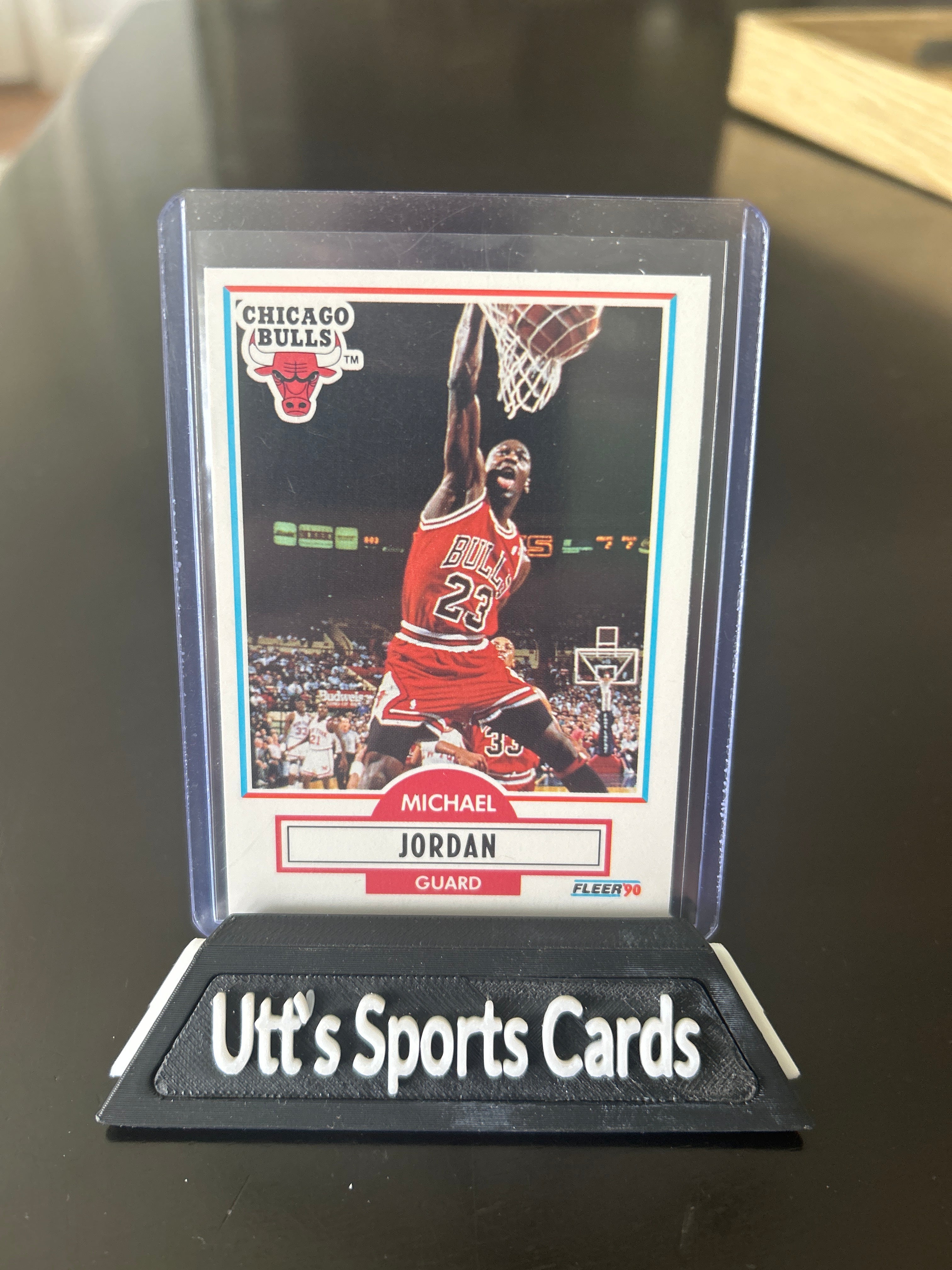 1990-91 Fleer Michael Jordan #26 Bulls