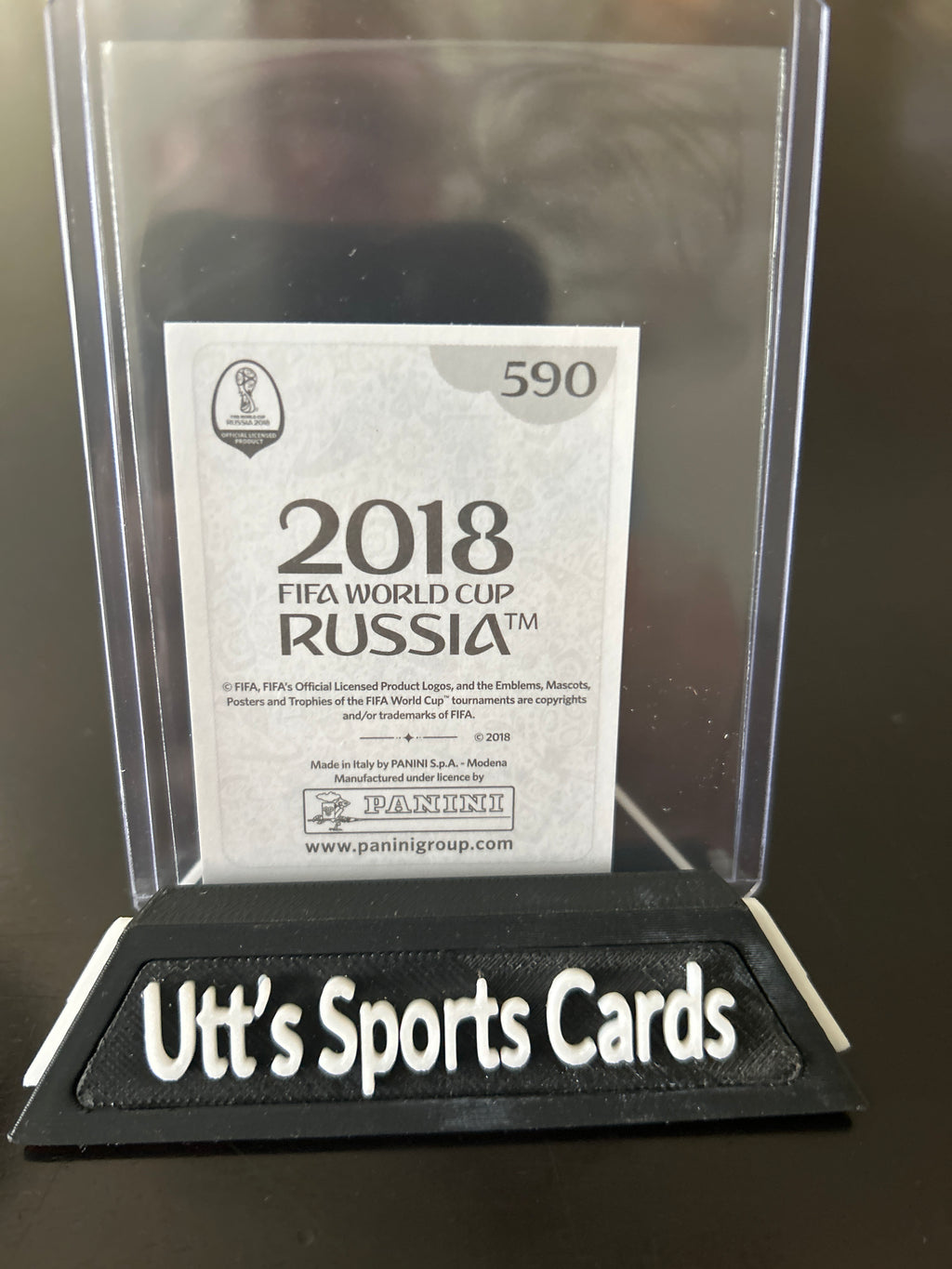 Marcus Rashford #590 England 2018 Russia Fifa World Cup Rookie Sticker Panini RC