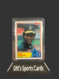 1983 Topps - All-Star Rickey Henderson #391 (Centered)