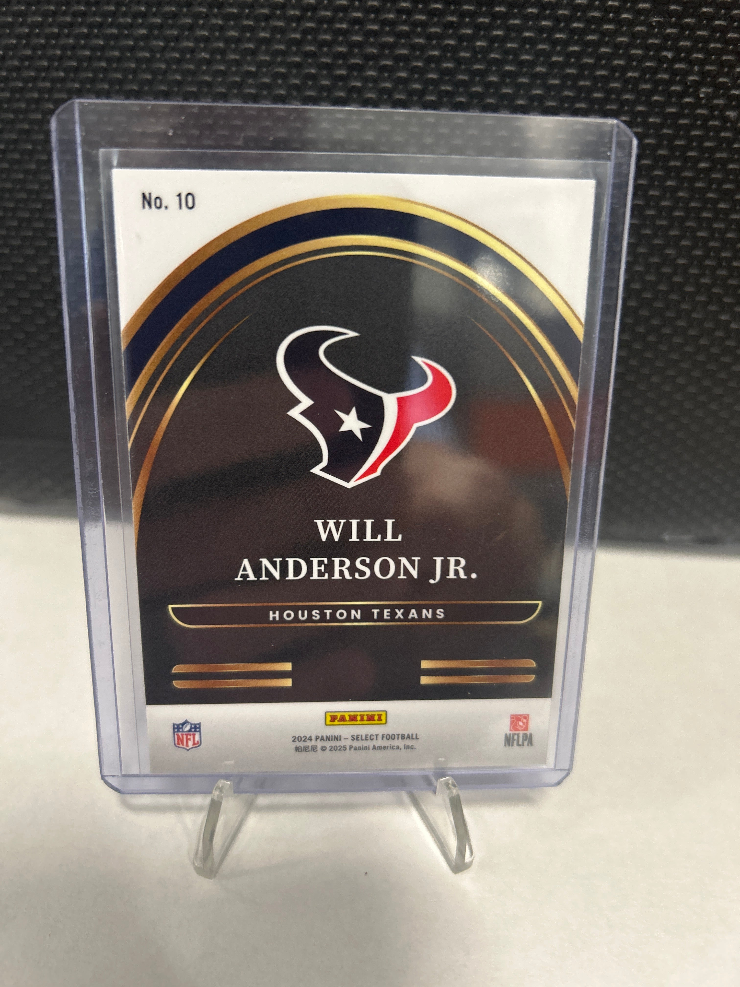 Will Anderson Jr. - 2024 Panini Select Football Select Future #10