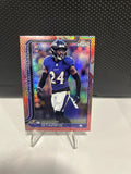 2025 Topps Chrome Football - Malaki Starks- Leather Refractor Baltimore Ravens
