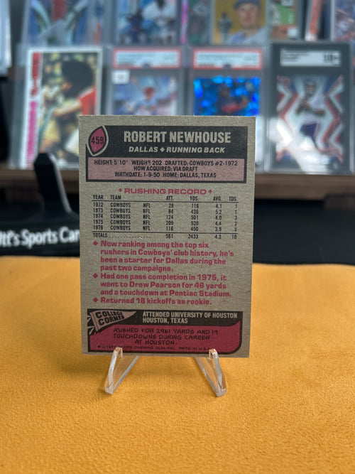 1977 Topps Football #459 Robert Newhouse NM-Mint