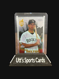 TODD HELTON ROOKIE CARD Baseball TOPPS CHROME RC Colorado Rockies Draft Pick