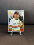 Todd Helton 1996 Topps Chrome Base Draft Pick #13 Colorado Rockies ESE