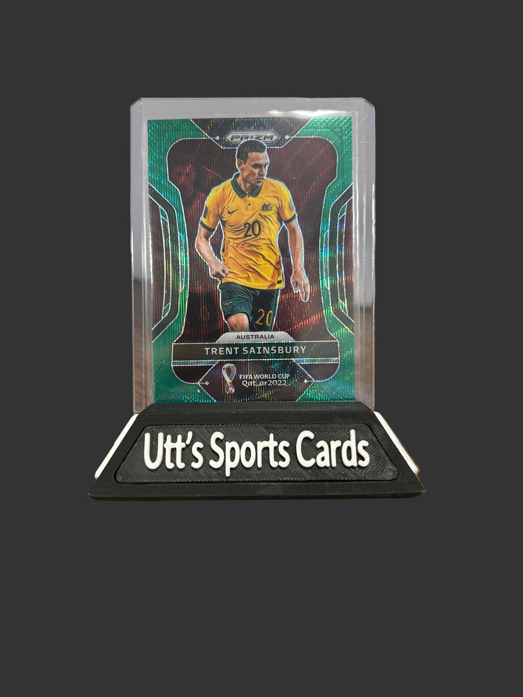 Trent Sainsbury - 2022 Panini Prizm FIFA World Cup #288 - GREEN WAVE PRIZM