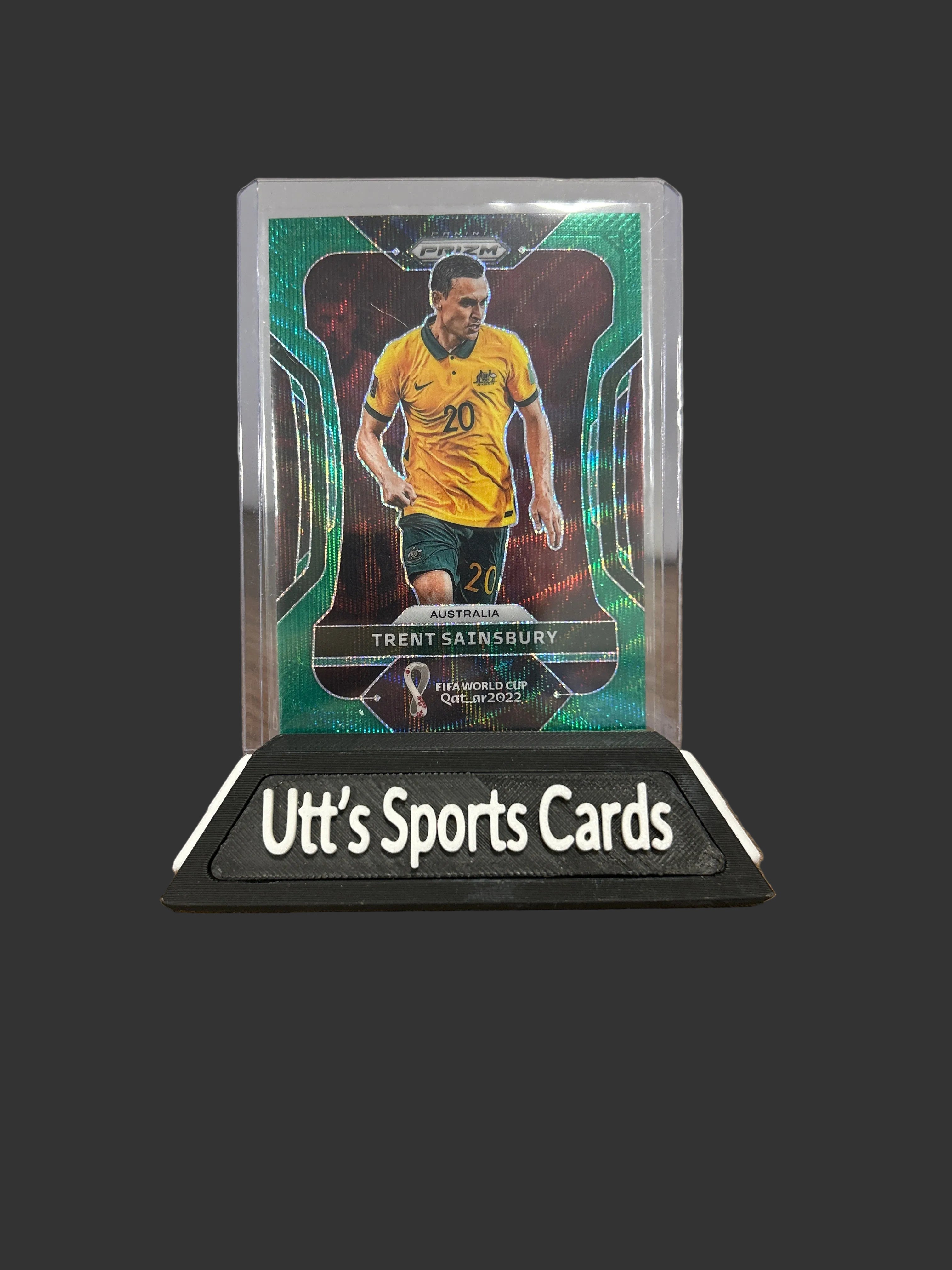Trent Sainsbury - 2022 Panini Prizm FIFA World Cup #288 - GREEN WAVE PRIZM