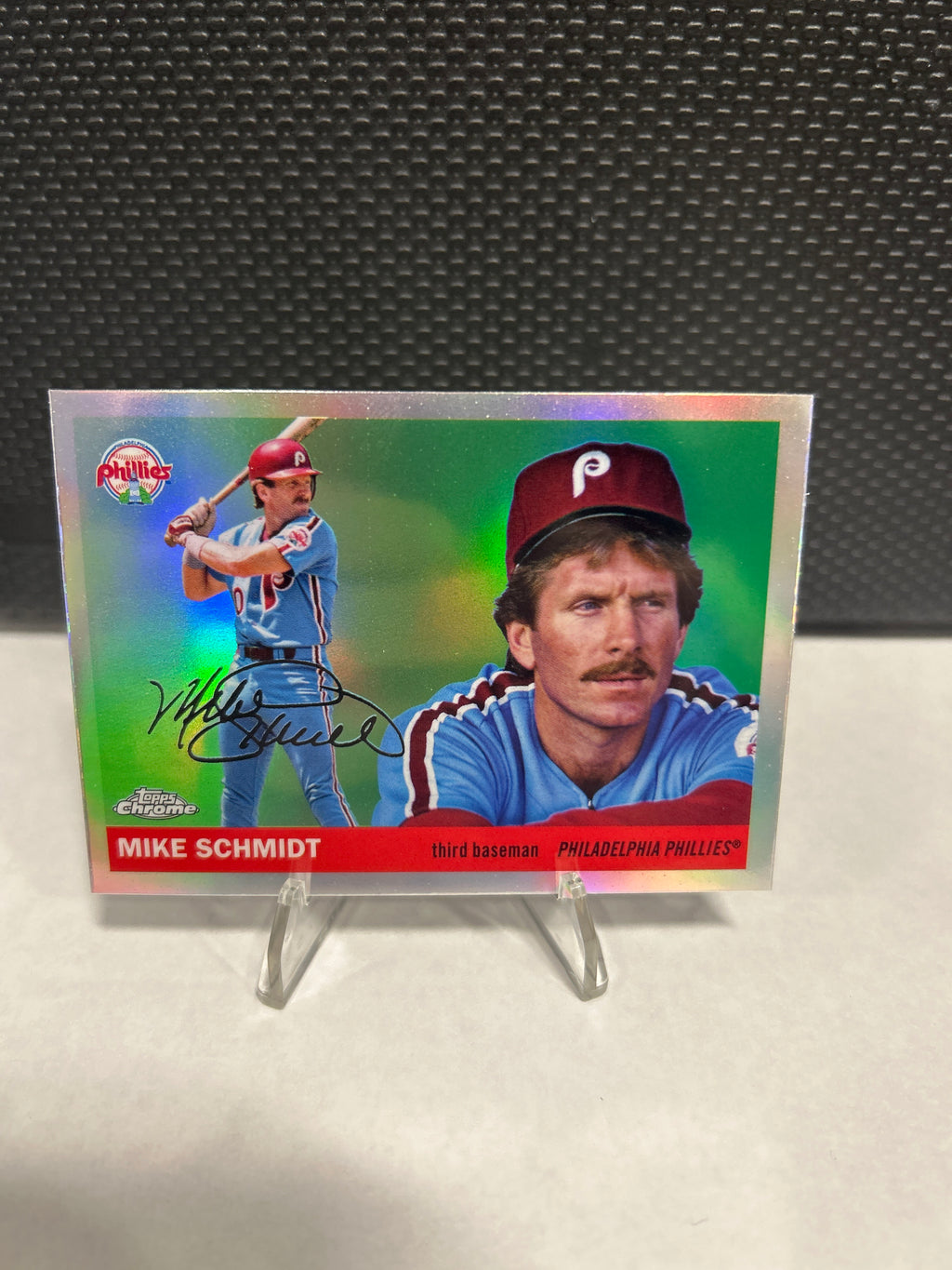 2025 Topps Chrome Platinum Anniversary Mike Schmidt #416 Philadelphia Phillies