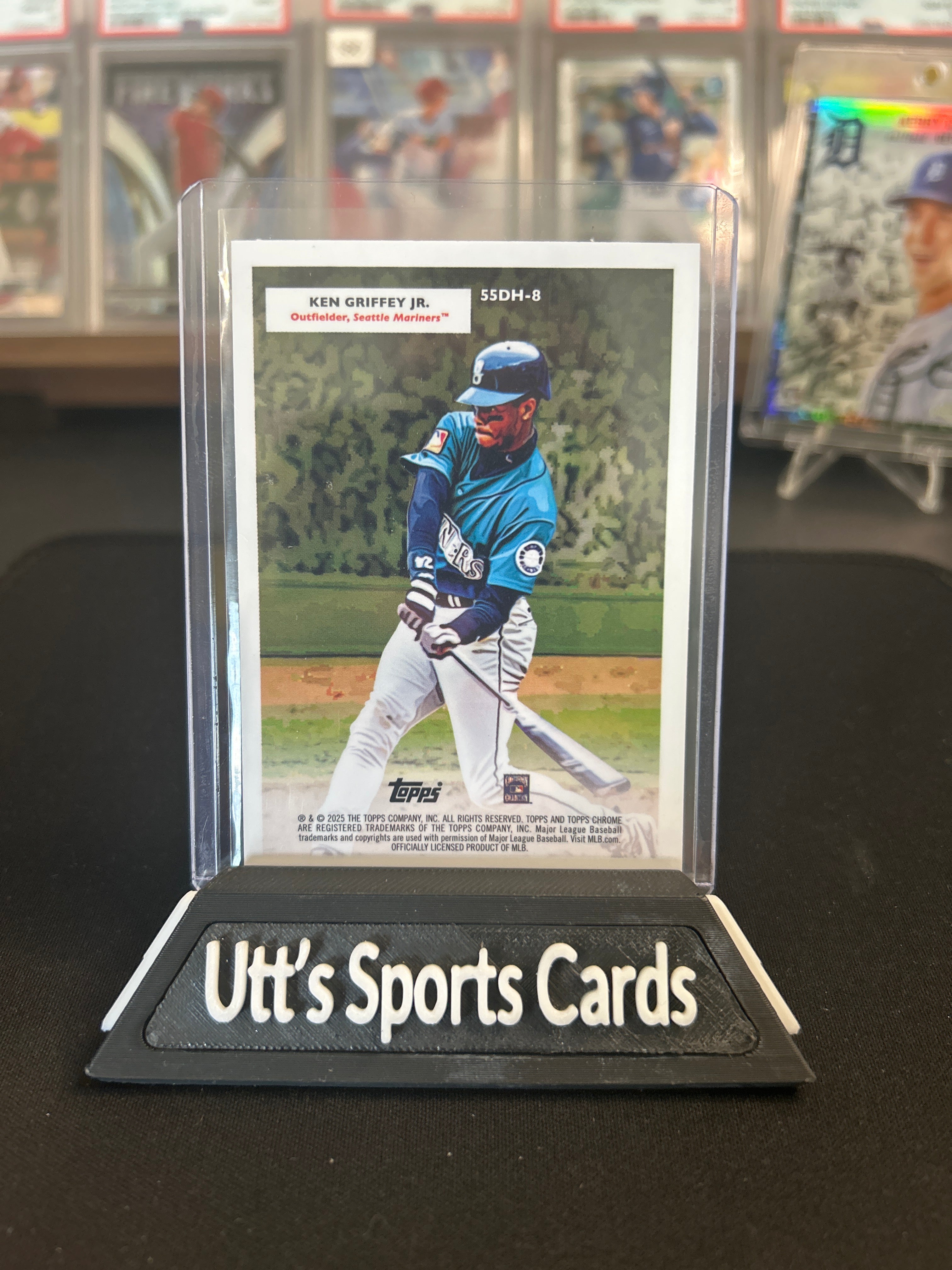 2025 Topps Chrome Platinum Doubleheaders #55DH-8 Ichiro / Ken Griffey Jr.