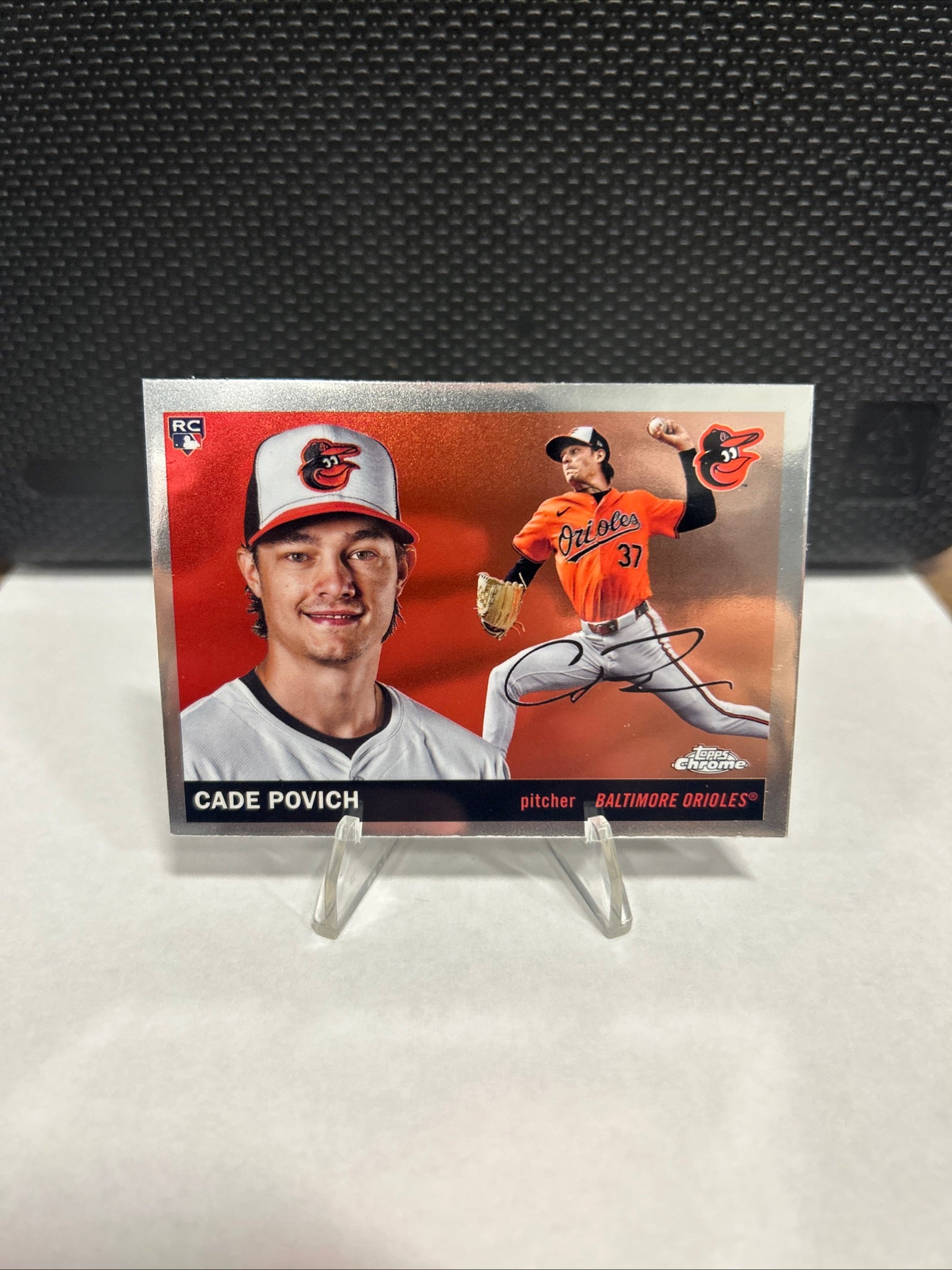 Topps 2025 Chrome Platinum - #319 Cade Povich Rookie Baltimore Orioles MLB