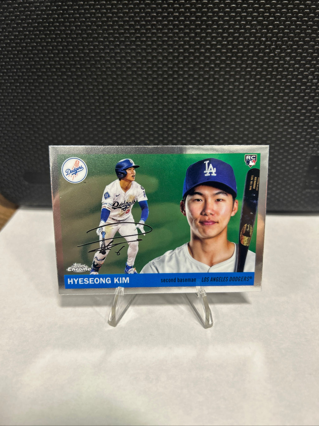 Topps 2025 Chrome Platinum Hyeseong Kim Los Angeles Dodgers RC  #360