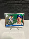 Topps 2025 Chrome Platinum Hyeseong Kim Los Angeles Dodgers RC  #360