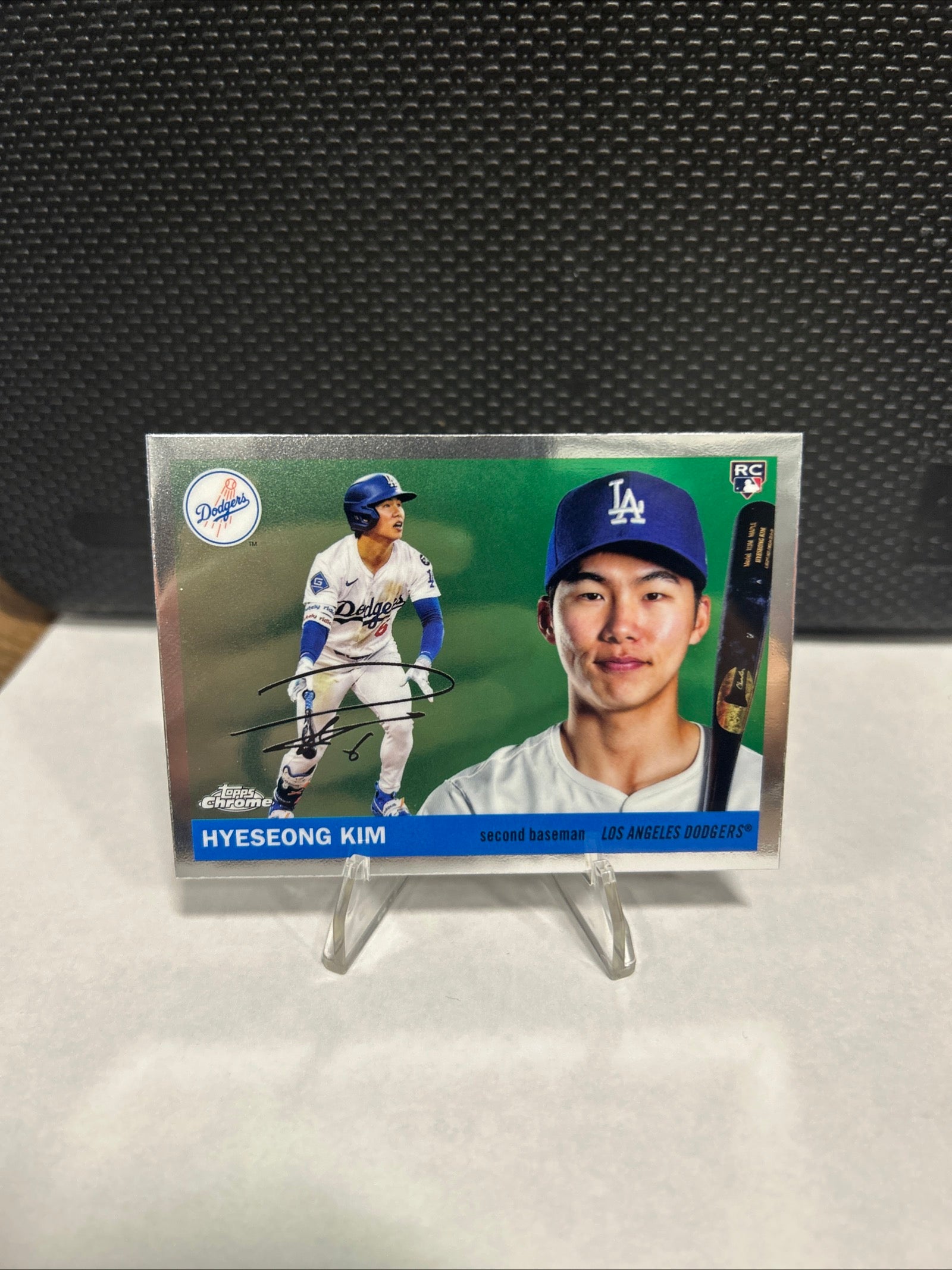 Topps 2025 Chrome Platinum Hyeseong Kim Los Angeles Dodgers RC  #360