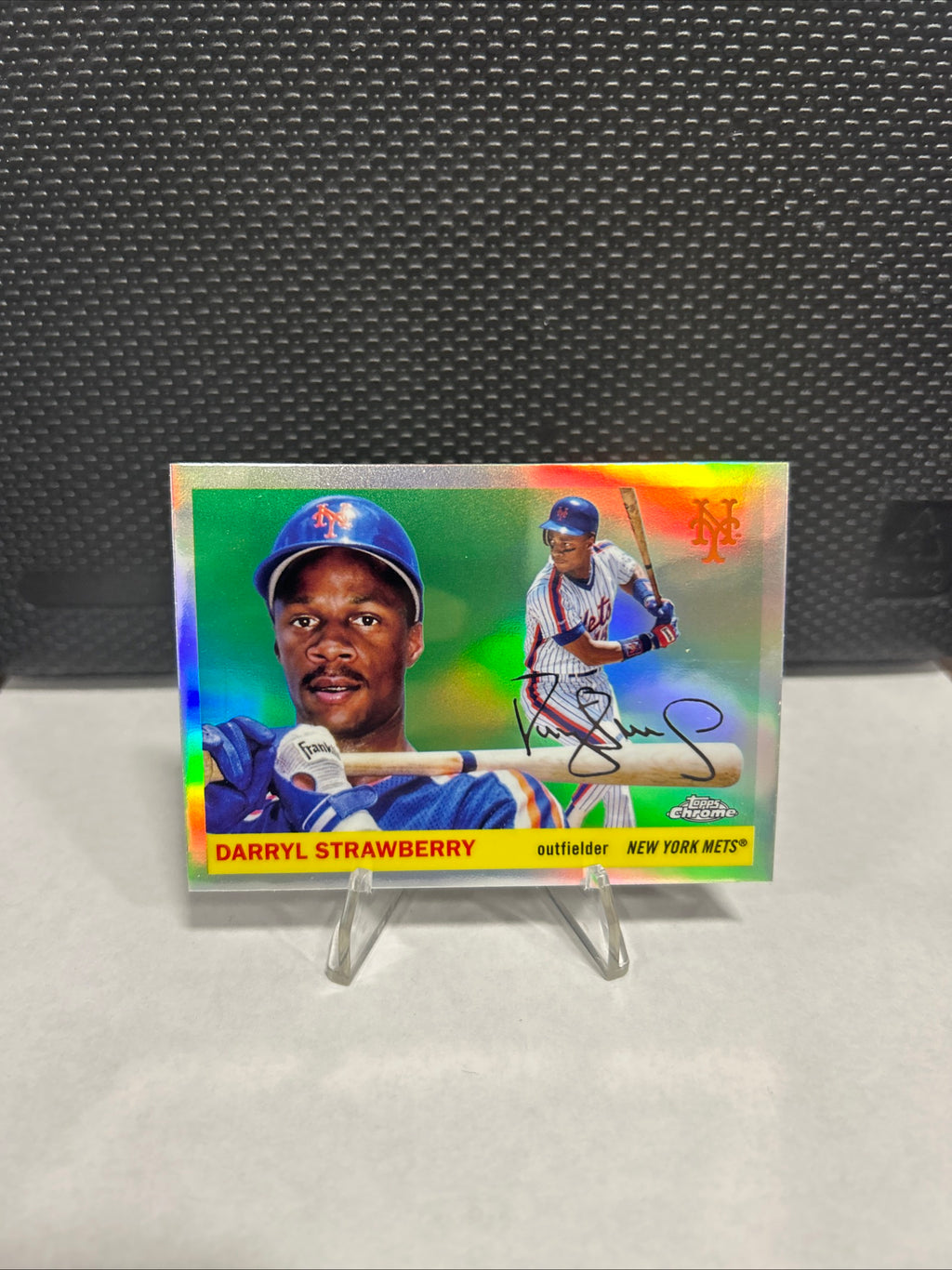 2025 Topps Chrome Platinum Anniversary Darryl Strawberry - Refractor #420