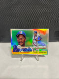 2025 Topps Chrome Platinum Anniversary Darryl Strawberry - Refractor #420