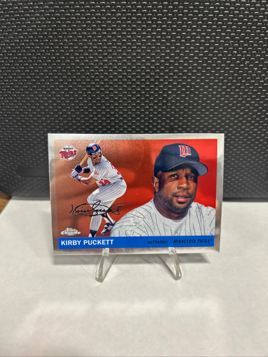 2025 Topps Chrome Platinum Anniversary Kirby Puckett #448 HOF Twins B1681