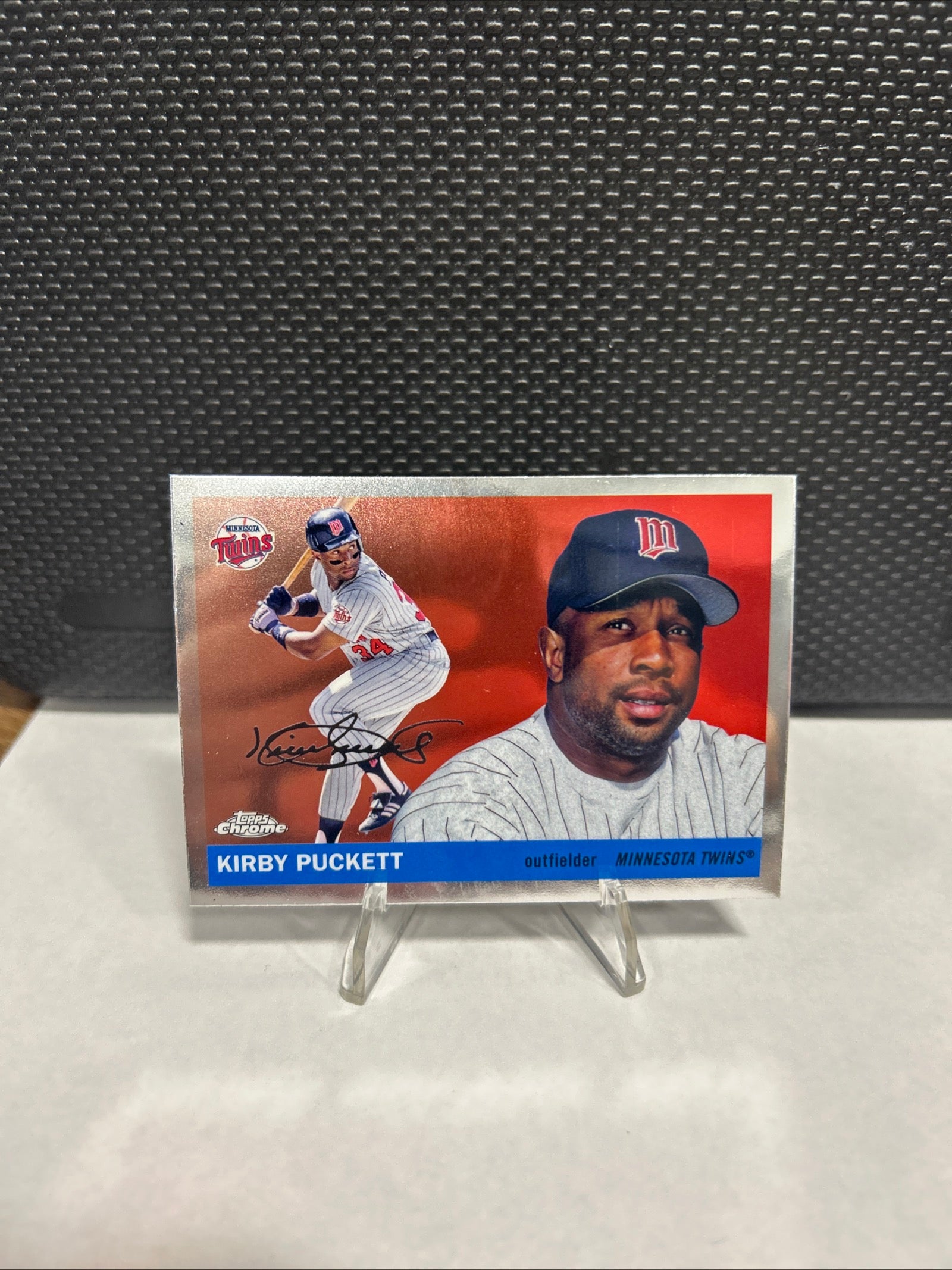 2025 Topps Chrome Platinum Anniversary Kirby Puckett #448 HOF Twins B1681