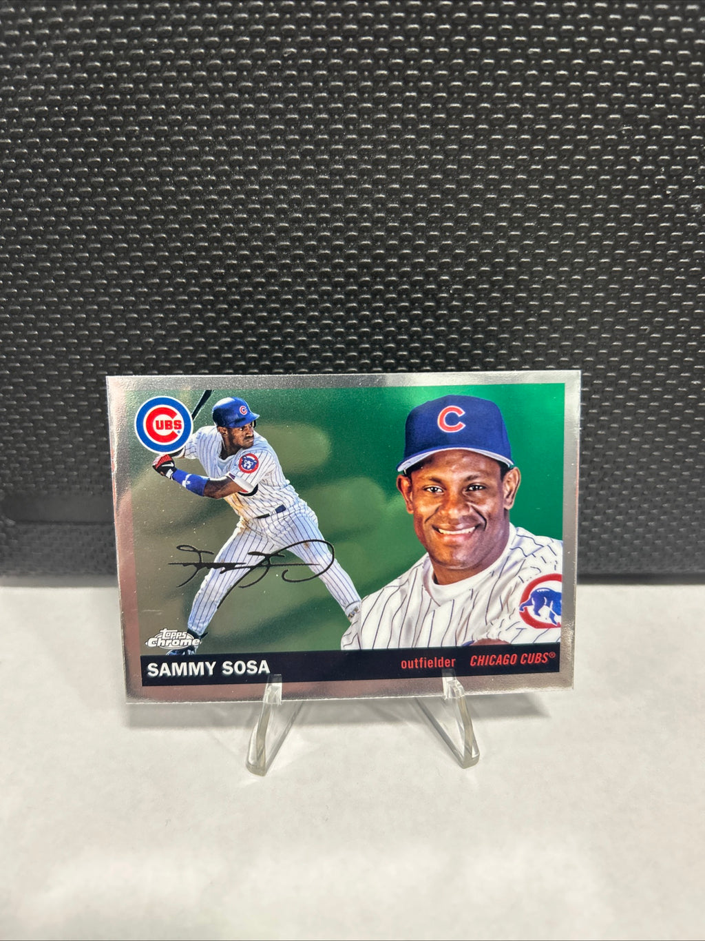 #396 Sammy Sosa 2025 Topps Chrome Platinum Chicago Cubs