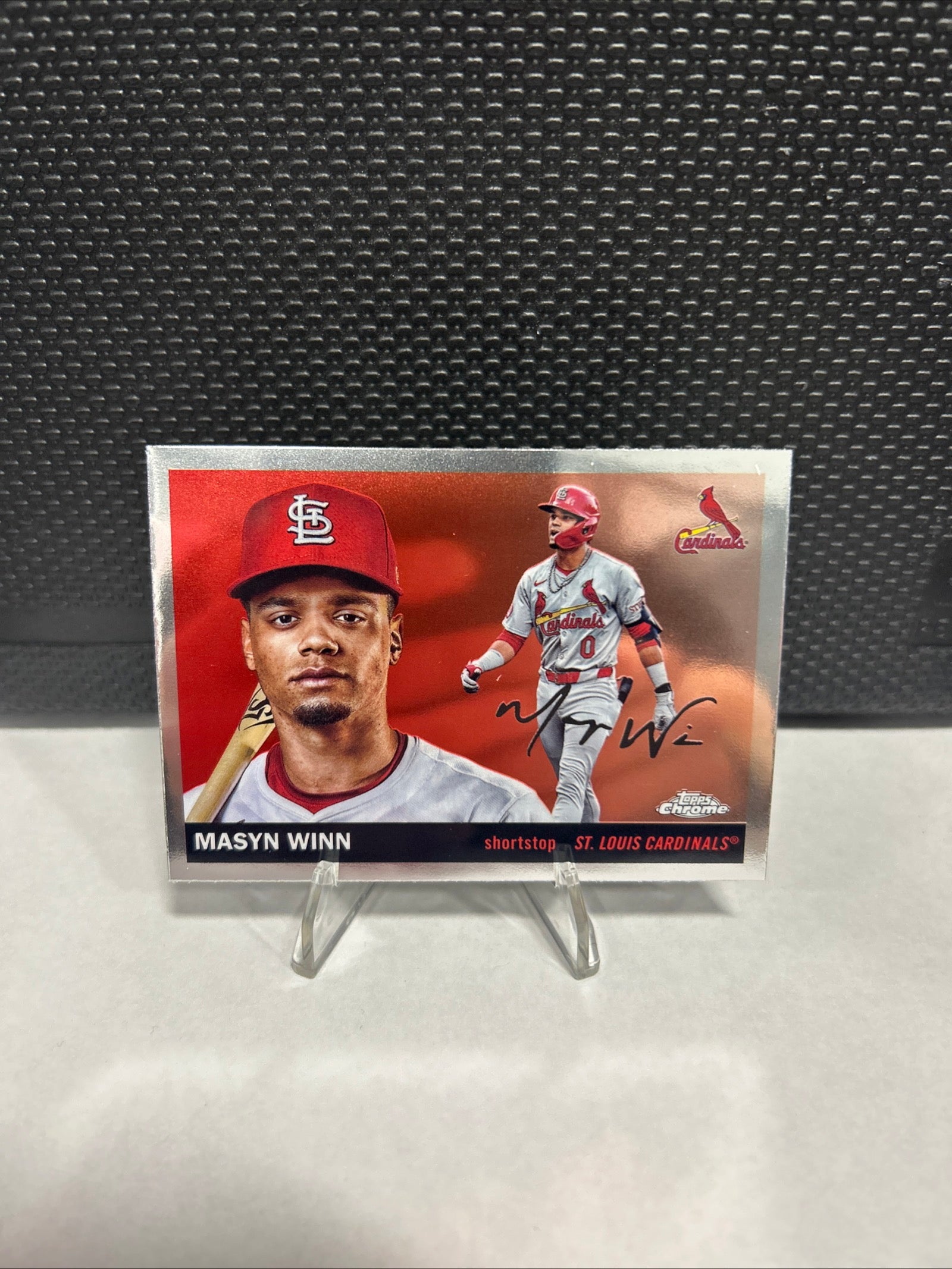 2025 Topps Chrome Platinum Anniversary - Masyn Winn #163 Cardinals