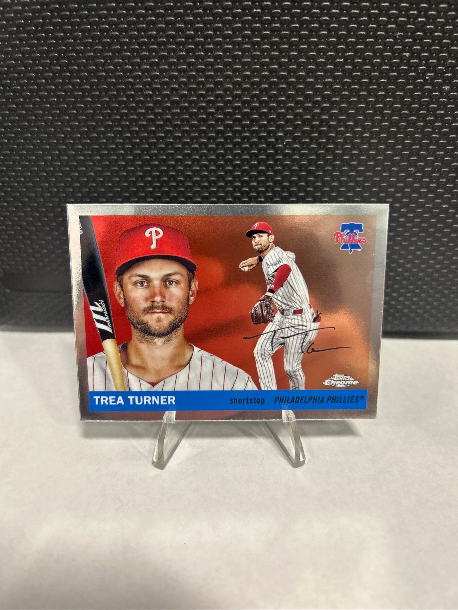 2025 Topps Chrome Platinum #102 Trea Turner, Philadelphia Phillies