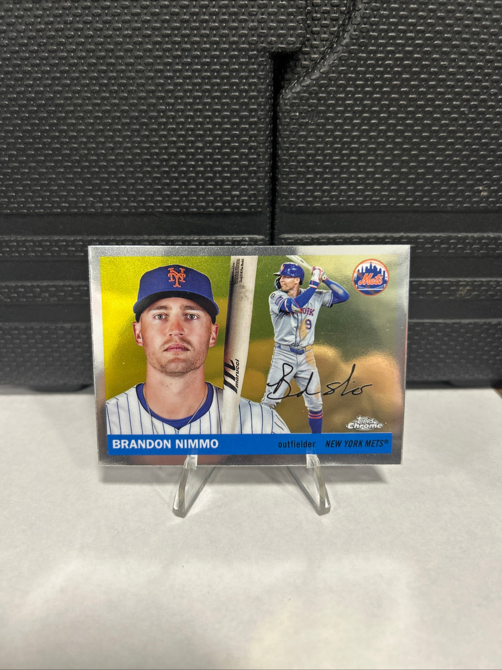 2025 Topps Chrome Platinum #58 Brandon Nimmo, New York Mets