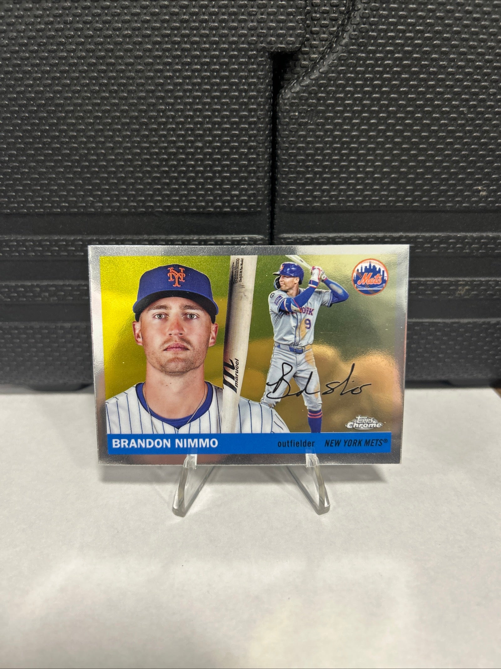 2025 Topps Chrome Platinum #58 Brandon Nimmo, New York Mets