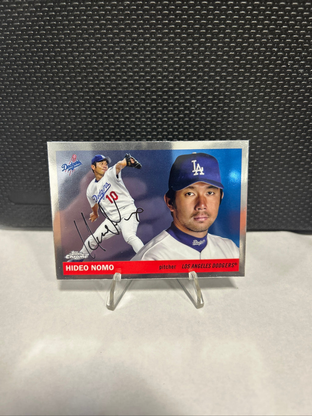 2025 Topps Chrome Platinum #233 Hideo Nomo, Los Angeles Dodgers