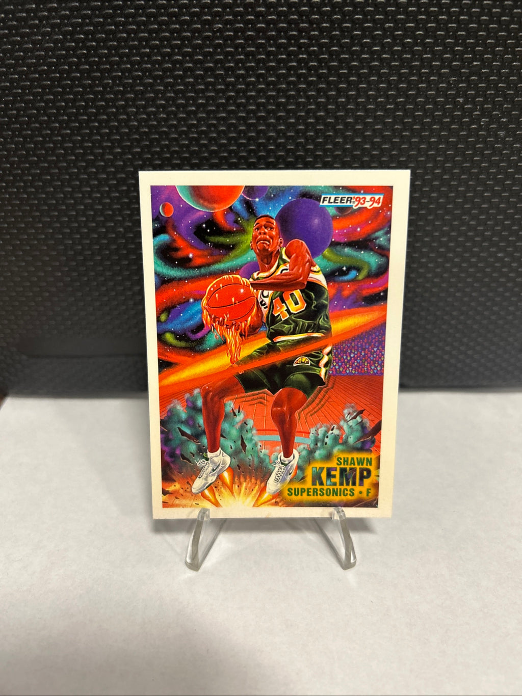 1993-1994 Fleer Sonic Youth #233 Shawn Kemp   Basketball Super Sonics