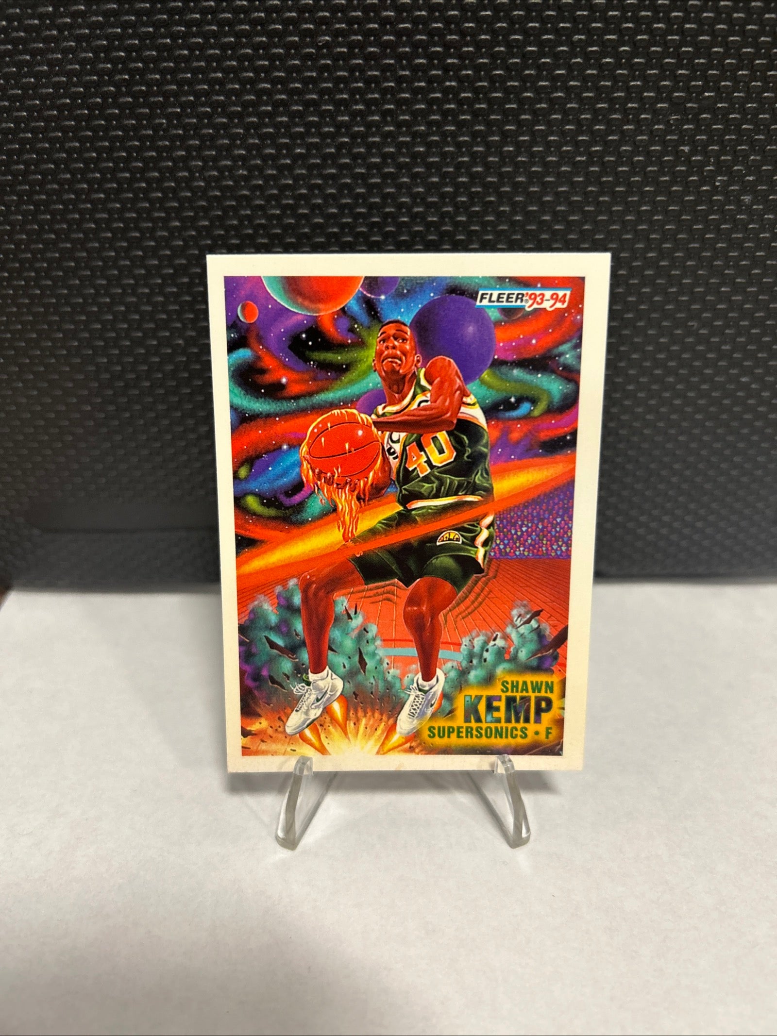 1993-1994 Fleer Sonic Youth #233 Shawn Kemp   Basketball Super Sonics