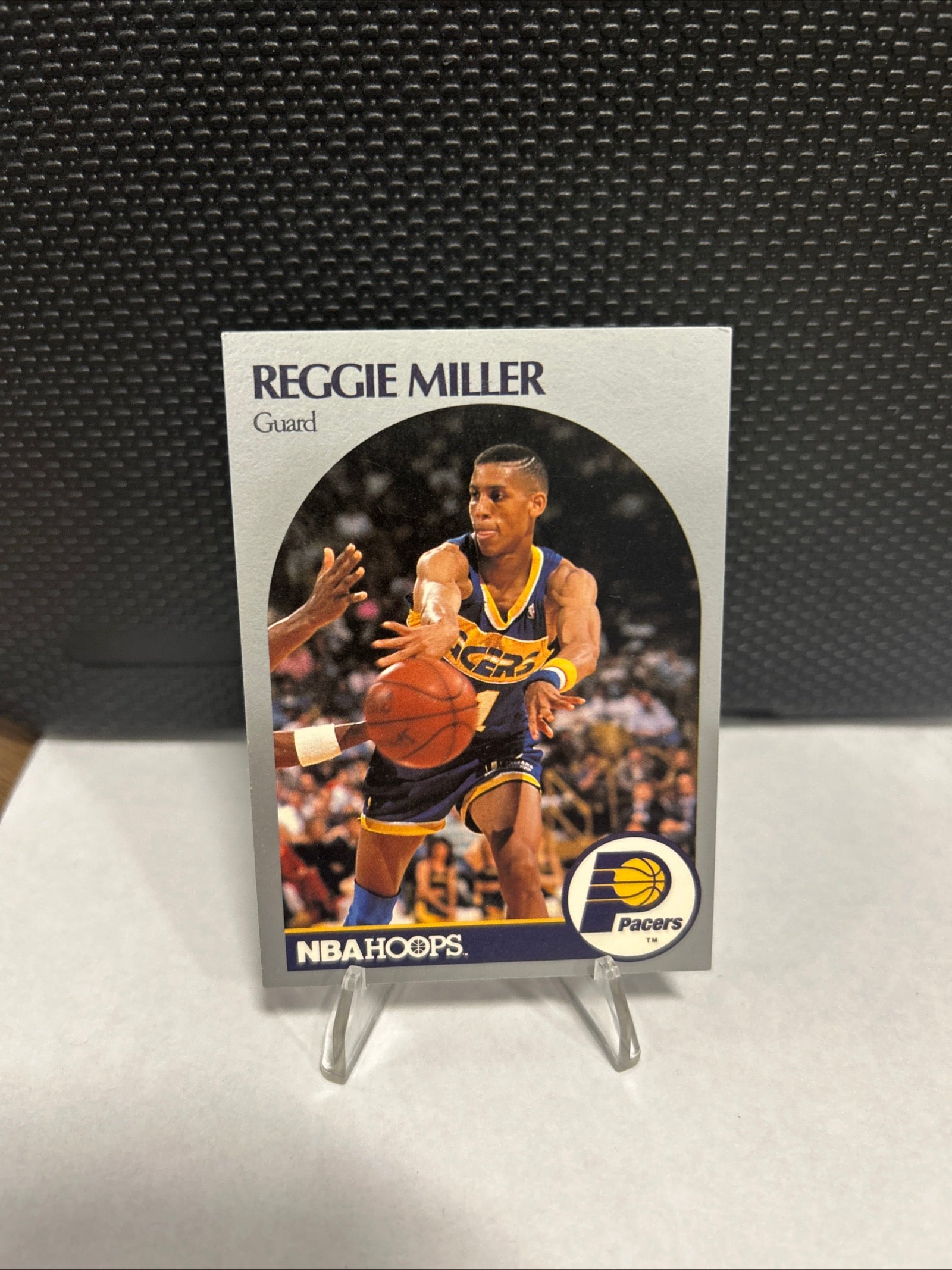 REGGIE MILLER 1990 NBA Hoops Basketball #135 Indiana Pacers