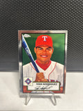 2021 Topps Chrome Platinum Anniversary #512 Ivan Rodriguez Texas Rangers