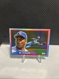 2022 Topps Archives Bo Jackson Big Foil Insert Kansas City Royals Nmmt